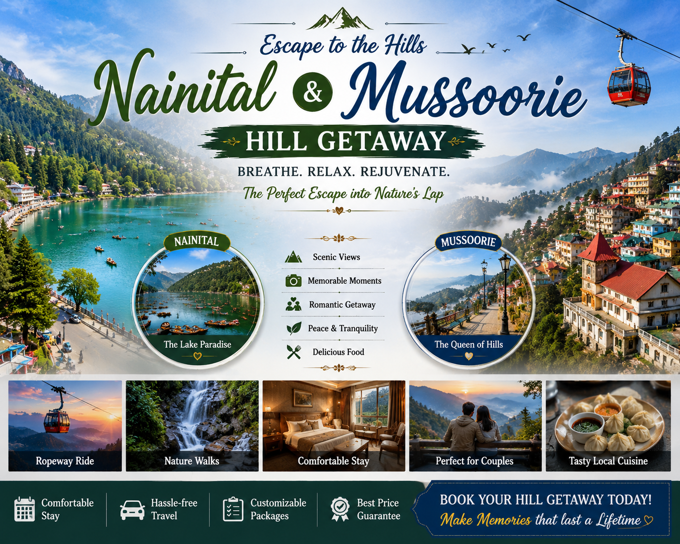 Nainital Mussoorie Hill Getaway